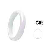 New Chinese Style Gradient Jade Bangle+Peaceful Bracelet