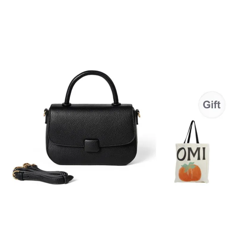 OMI Synthetic Leather Handbag Regular Women's Black/Tan/Pink/Ecru-0