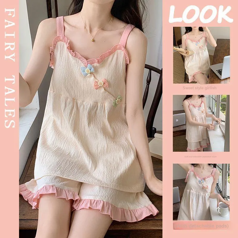 Ta Yan Pajama Set Women's Apricot-1