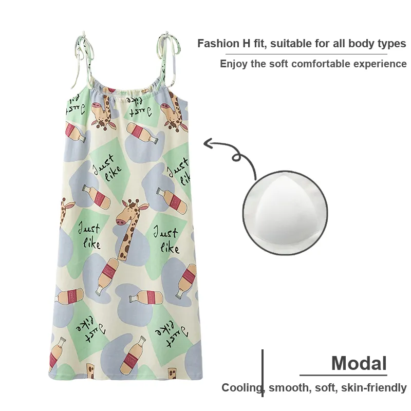 Lan Miao Women's Nightgowns-1
