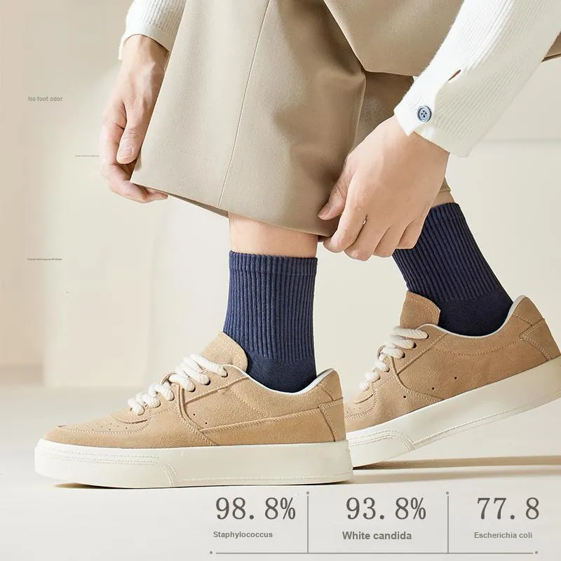 MIIOW Mid Calf Socks Men's Shopping Bag Combo Set-2