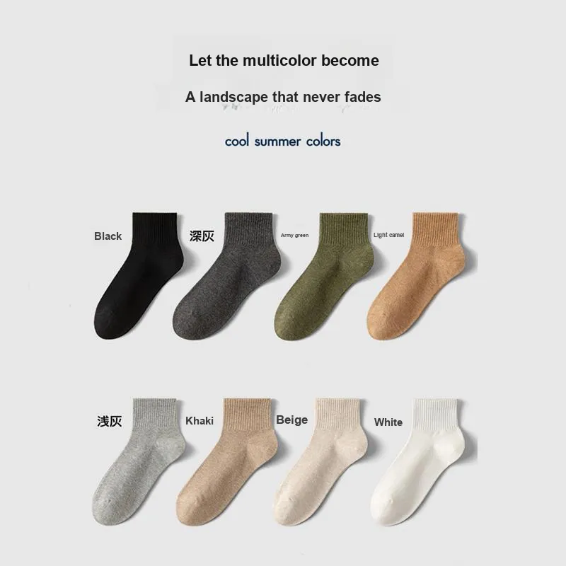 LUYOUYE Ankle Socks Men's 6 Pack-41