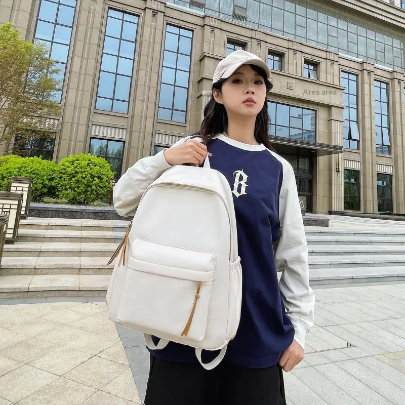 HCXK Canvas Backpack Unisex Multicolor-7