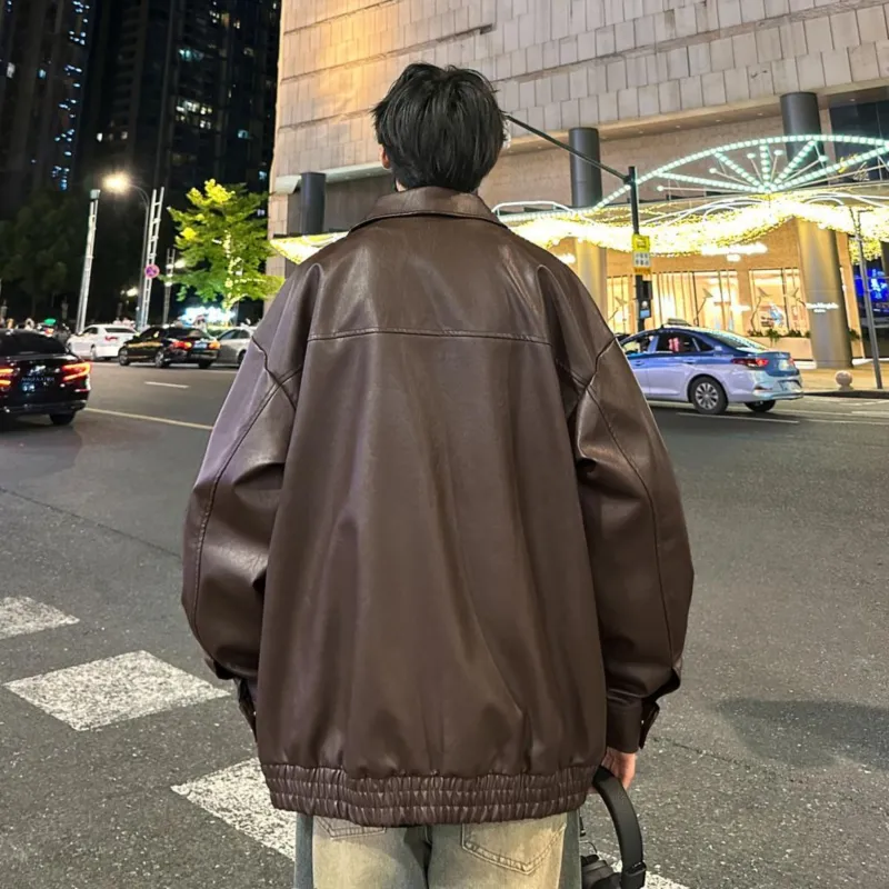 ZONEiD Leather Jackets Unisex-41