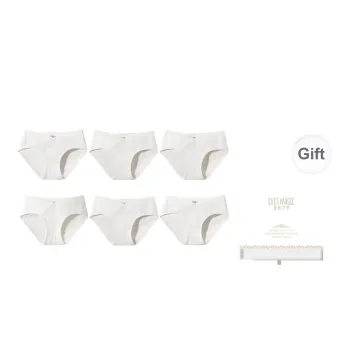 XIA.WA.ZHI.XIU Underpants Women's Shopping Bag 6 Pack