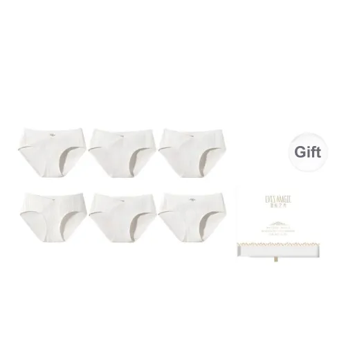 XIA.WA.ZHI.XIU Underpants Women's Shopping Bag 6 Pack