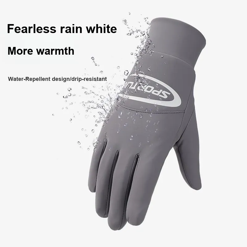 YUZHAOLIN Water Repellent Sports Gloves Men's-2