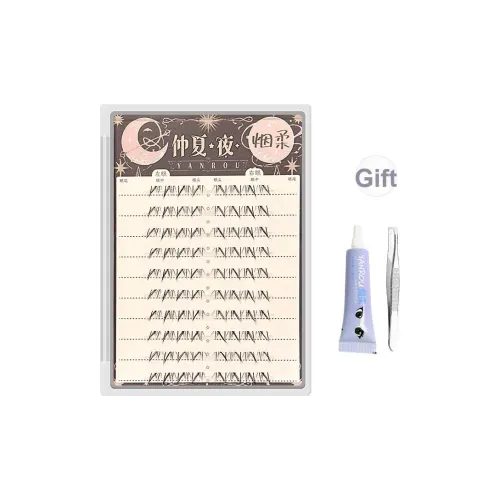 YANROU Midsummer Night's HAND DRAWN Искусственные ресницы Натуральный удлинение Стиль