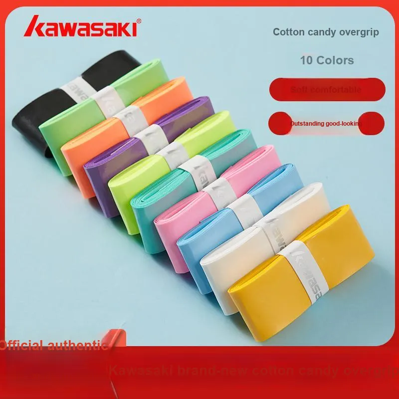 Kawasaki Badminton Grip Tape Neon Yellow Polyurethane EVA 1100*26*0.7MM-7