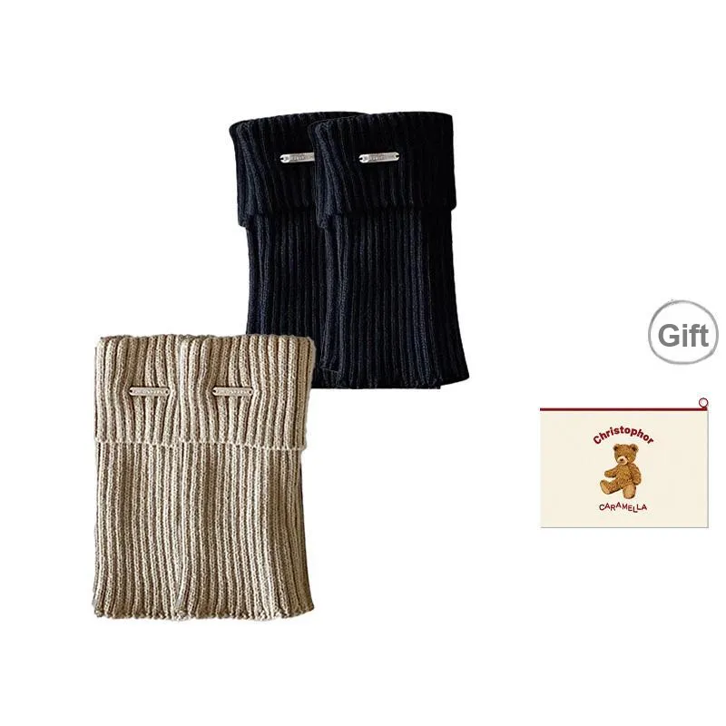 Caramella Mid Calf Socks Women's Shopping Bag Combo Set-9