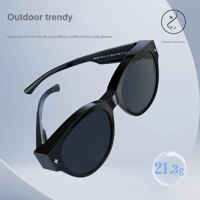 PARZIN TR90 Square Sunglasses Unisex-19