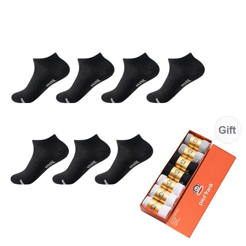 PAUL FRANK Ankle Socks Unisex Gift Box 7 Double Packs-0
