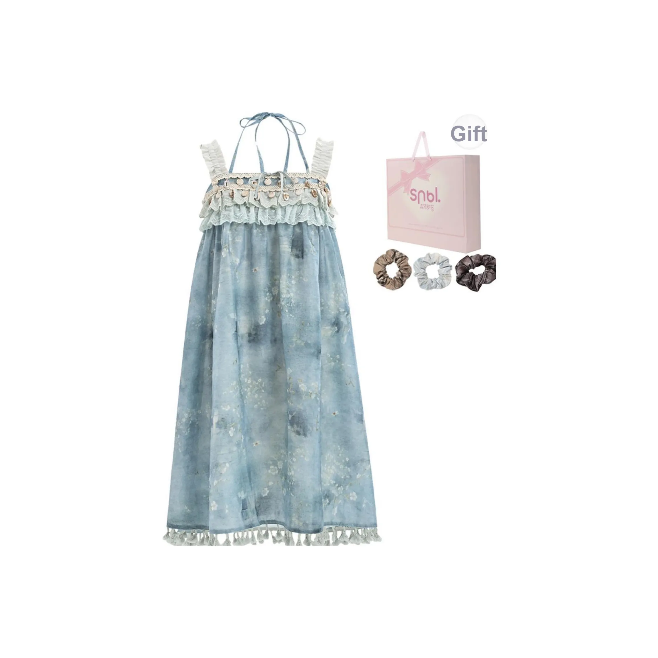 Snbl Синий Женские Слиплатья