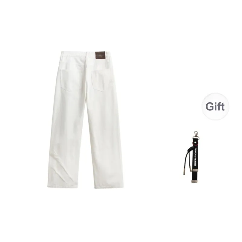 *EVAE+MOB Jeans Unisex White-1