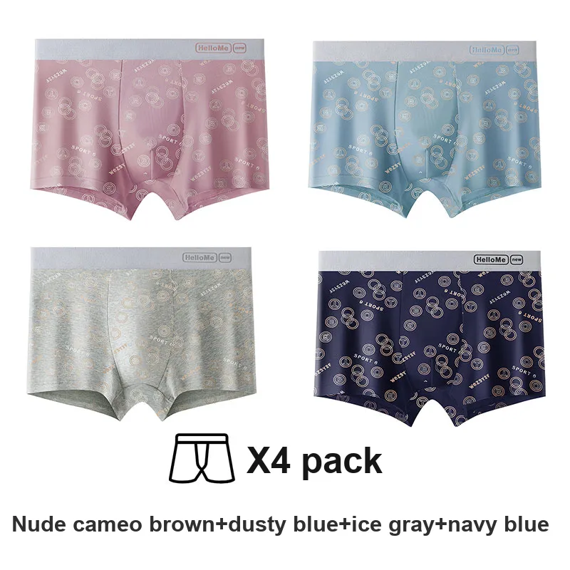 Lan Miao Underpants Men's 4 Pack-9