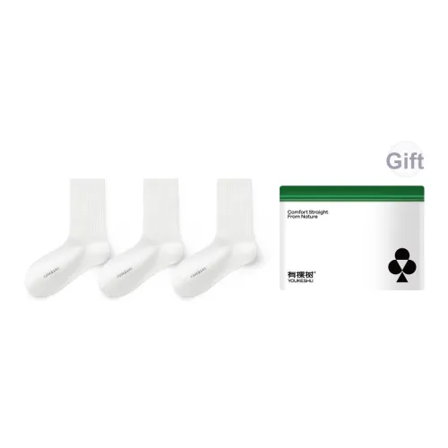 YOUKESHU Носки Crew Женская Сумка для покупок 3 упаковки