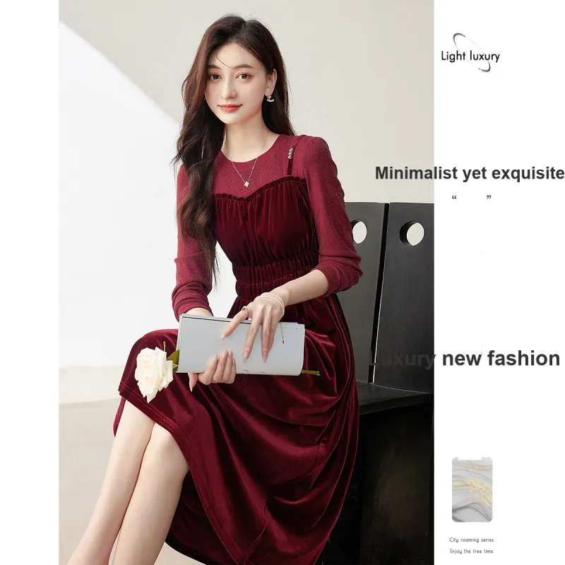 Like The Age Of Water Long Sleeved Dress Women's-1