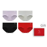 Taro Purple+Light Pea Green+Black+Red