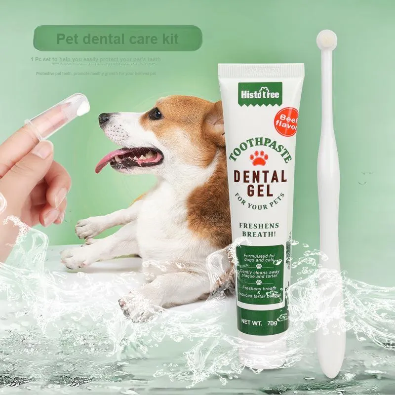 HISTOTREE Pet Toothpaste & Toothbrush Sets-3