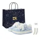 Light Blue (Shopping Bag-Comes with Socks)
