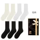 Black 3, Beige 2, White 2 (7 Pack)