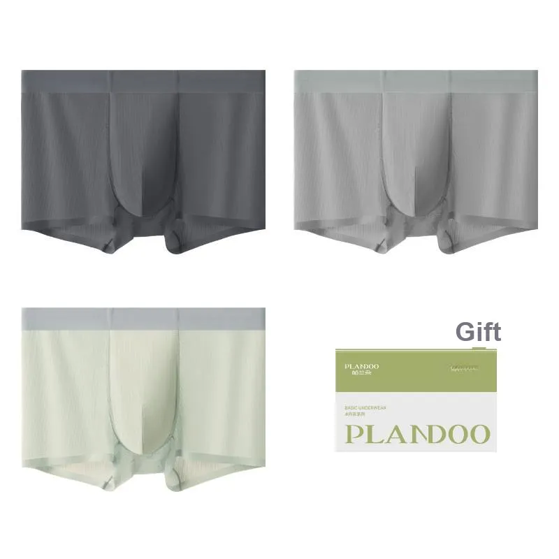 PLANDOO Underpants Men's Shopping Bag 3 Pack-14