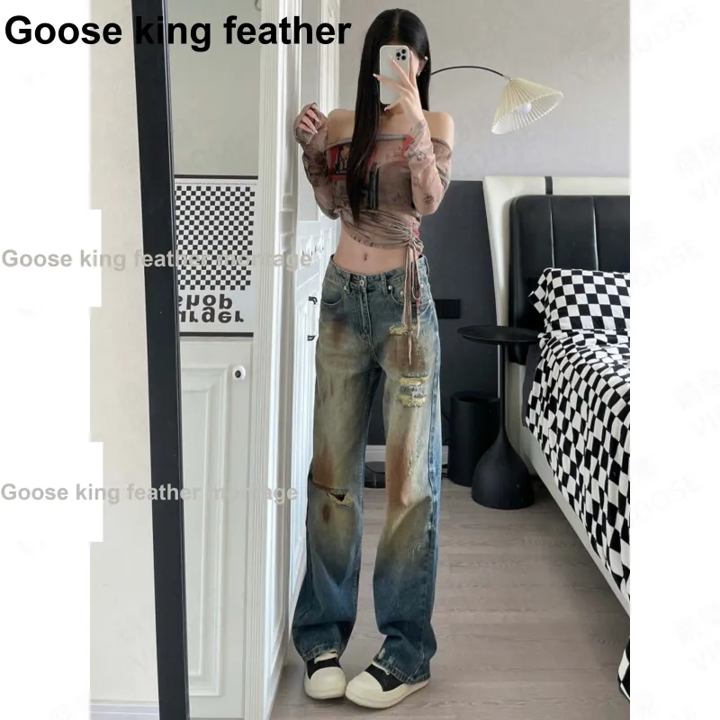 VIPGOOSE Jeans Unisex Blue-0