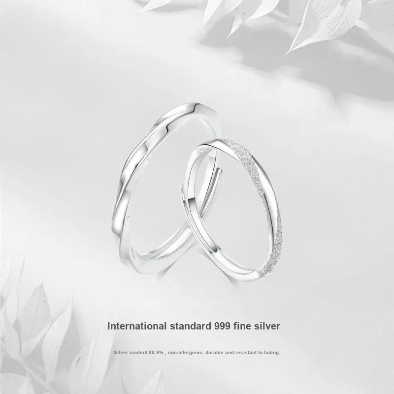 JUICY GRAPE S999 Fine Silver Rings Unisex-2