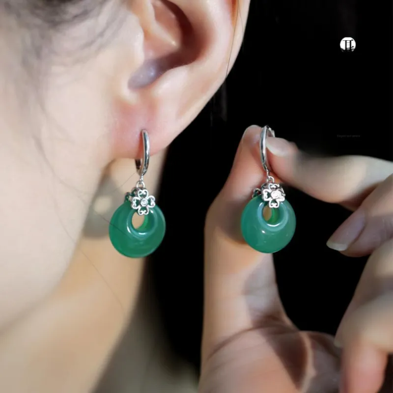 COISE Chalcedony Earrings Women's-2