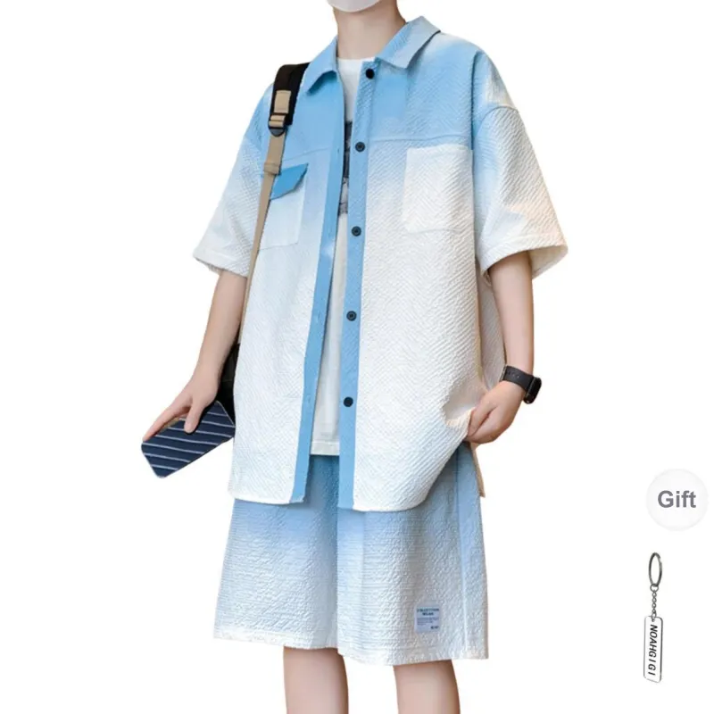NOAHGIGI Shirt Matching Set Unisex-2