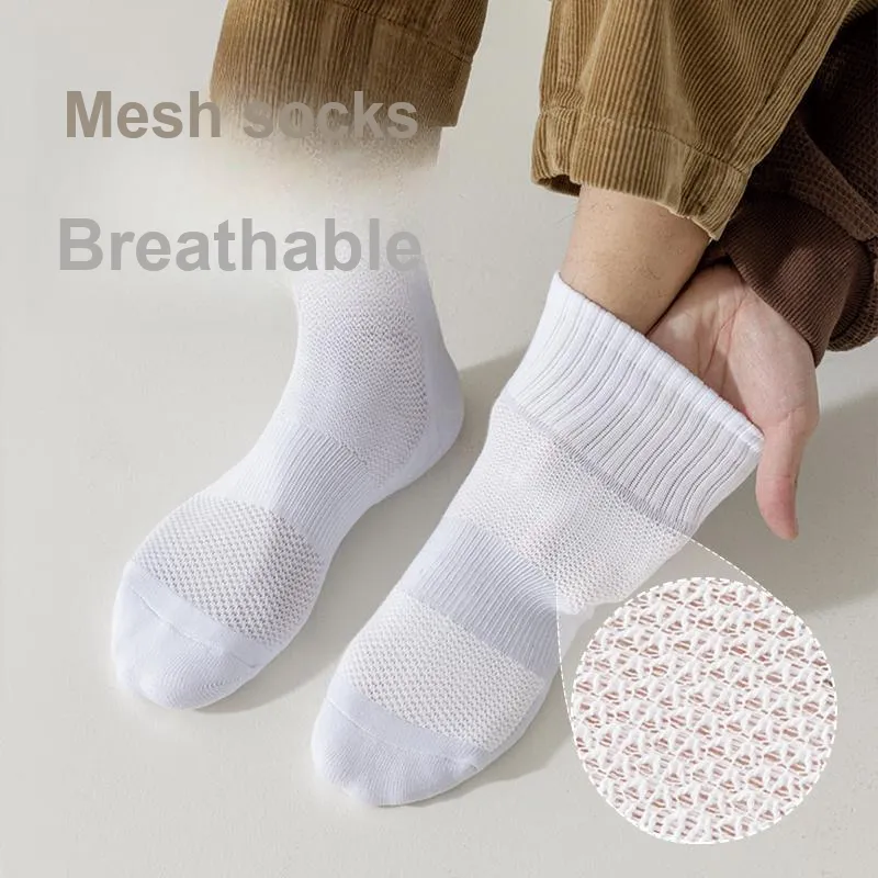 YINSHILIANGPIN Mid Calf Socks Men's 5 Pack-46