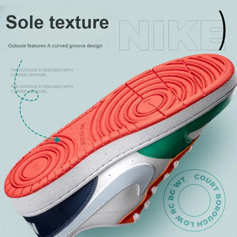 Nike Court Borough Low Recraft GS 'Multi Color'-4