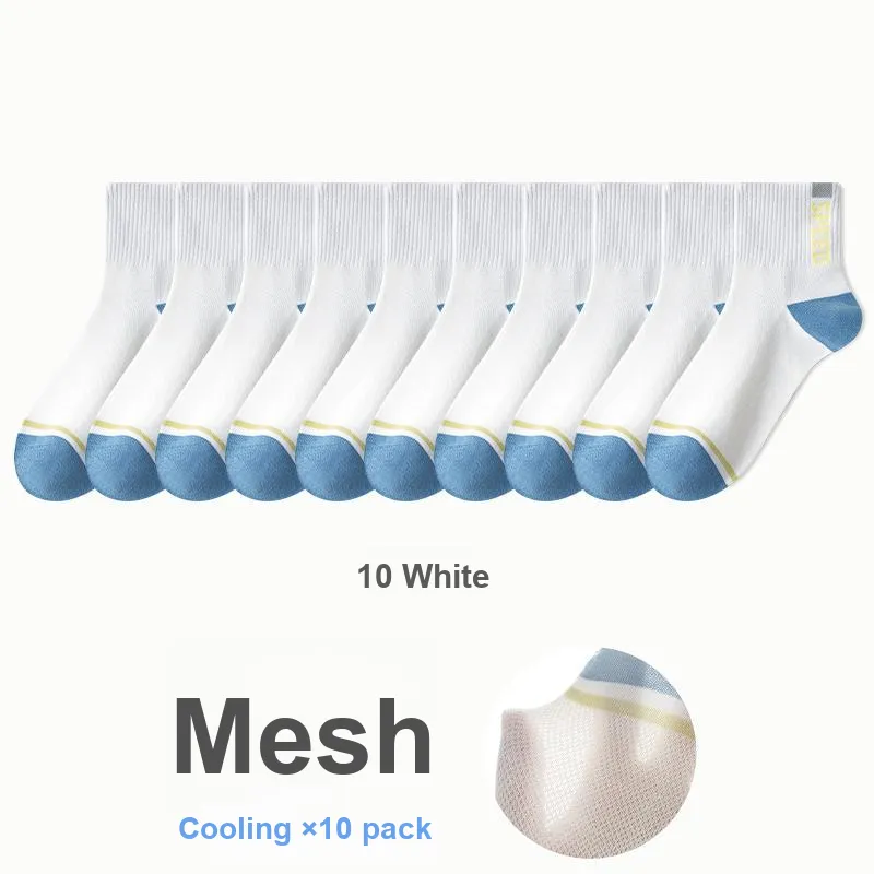 7 SEVFUN Mid Calf Socks Men's Combo Set-45