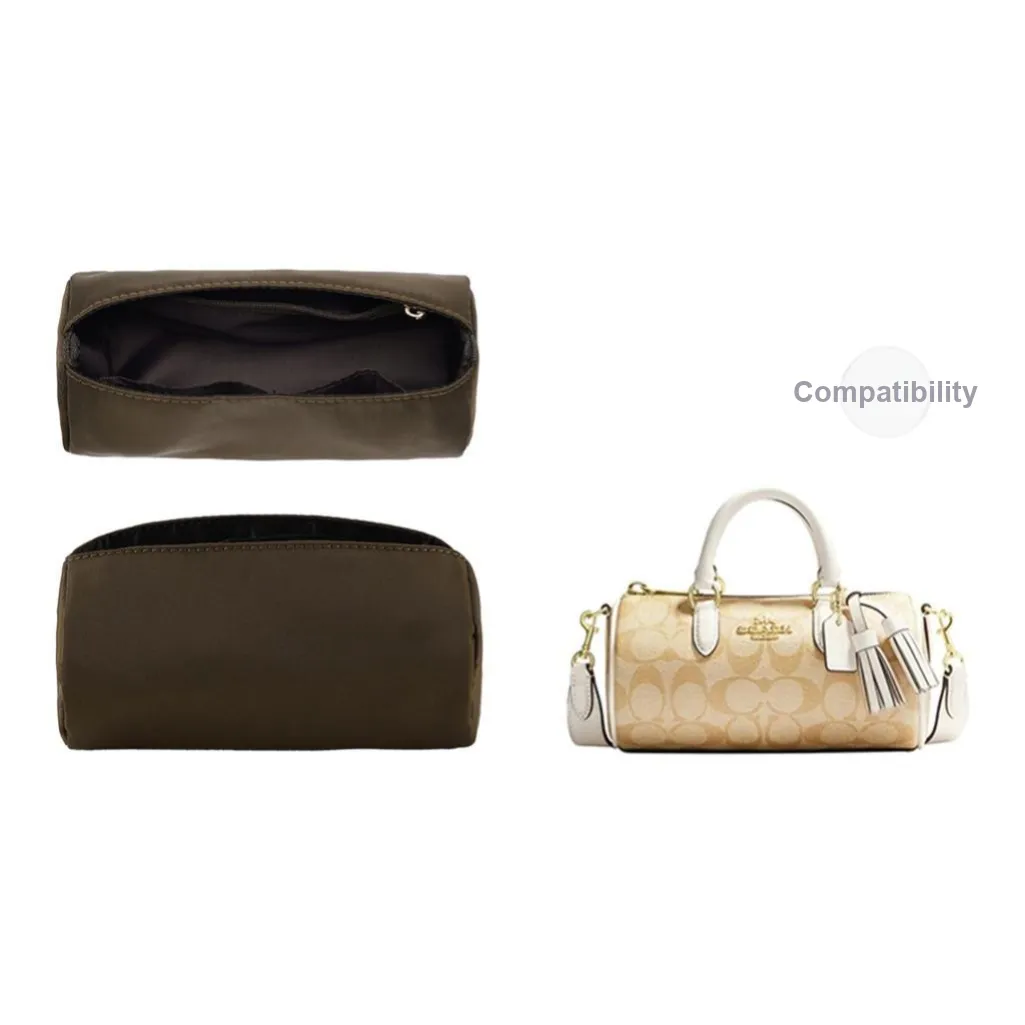Lan Bao Fan Cow Leather, Nylon Bag Insert Women's Multicolor