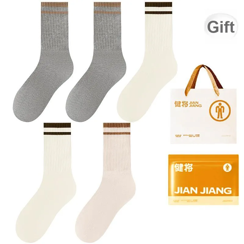 Master Mid Calf Socks Women's Shopping Bag 5 Pack-20