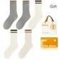 Gray 2+White 2+Light Coffee (5 Pack)