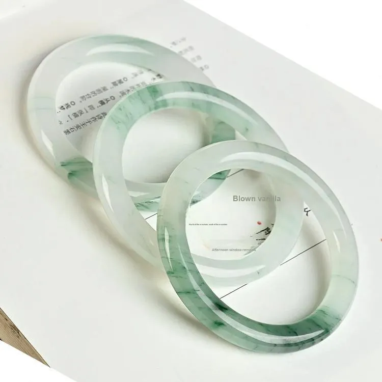 QIANYINGXIANG Tianshan Jade Jade Bangles Women's-4