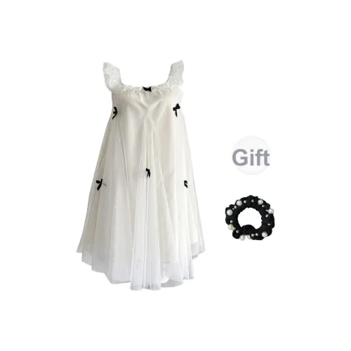 JSUHH Абрикос + Резинка для волос с подарками Женские Слиплатья