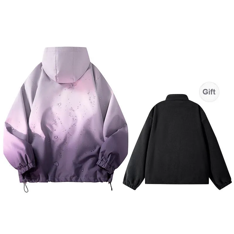 FORIDER Water Resistant Windproof UV Protection Windbreaker Jacket Unisex-17