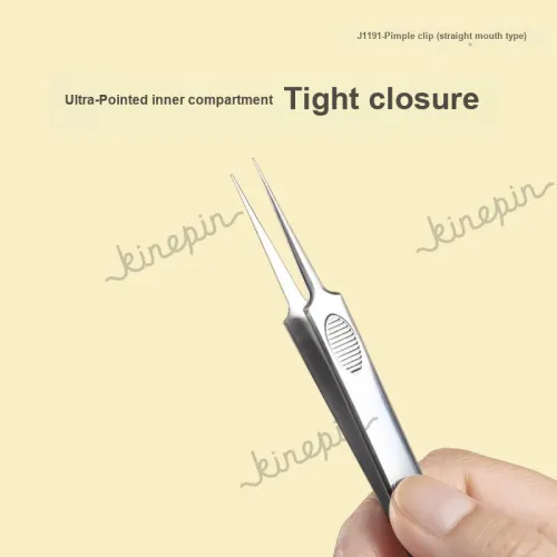 KINEPIN Super Fine Hook Type Blackhead Removal Tool For Acne And Pore Control Pimple Picker