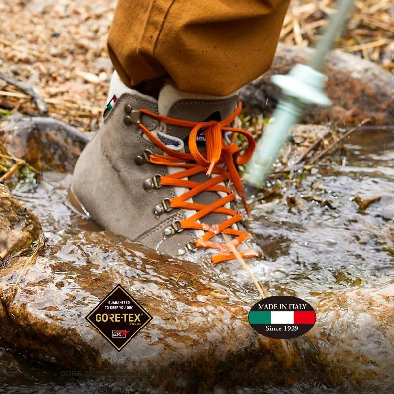 Zambella Cushioned Slip-Resistant Waterproof And Breathable Coverage Mid-Top Hiking Shoes Unisex Brown-2