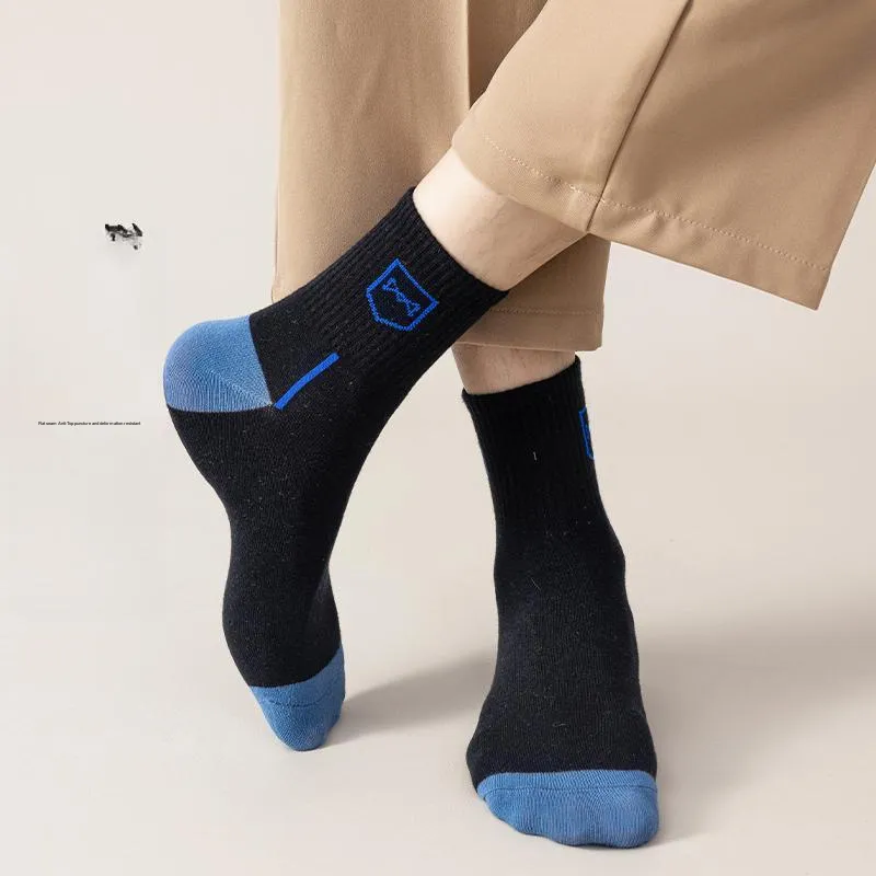 MIIOW Mid Calf Socks Men's 5 Pack-20