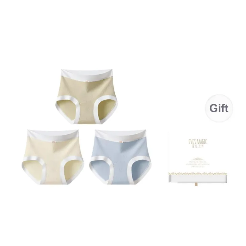 XIA.WA.ZHI.XIU Underpants Women's Shopping Bag 3 Pack-15