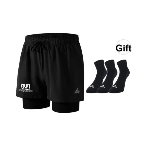 PEAK x Sports Running Шорты Мужские Черные