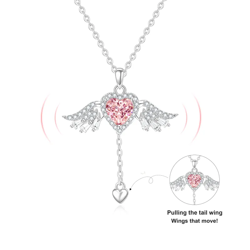 Lao Feng Xiang S925 Silver Necklaces Women's-6