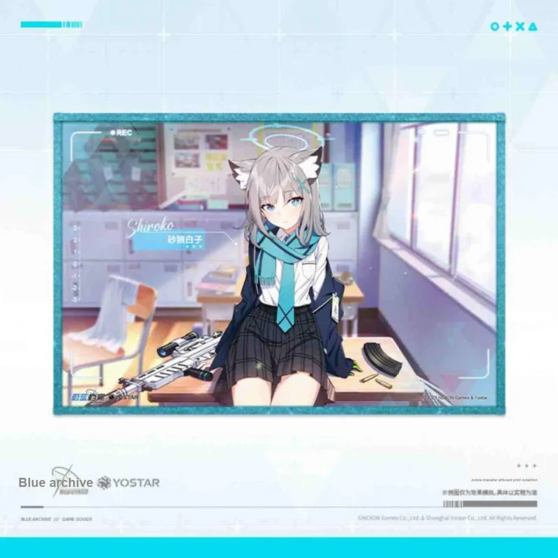 MOEYU Blue Archive First Shot Countermeasures Committee Anime Artboard Prints-1