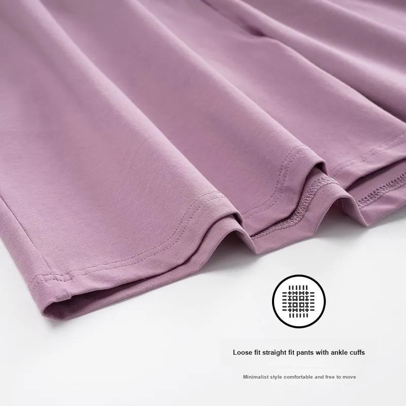GOSO Pajama Pants Women's Gray Purple-3