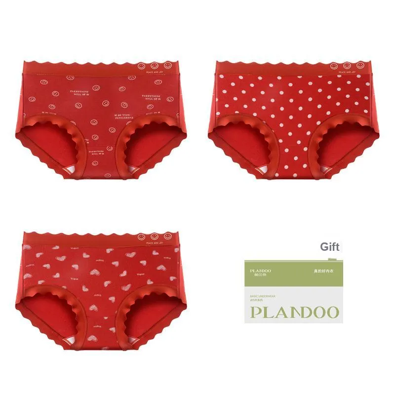 PLANDOO Underpants Women's Shopping Bag 3 Pack-0