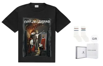 Charlie Luciano T Shirt Unisex Black
