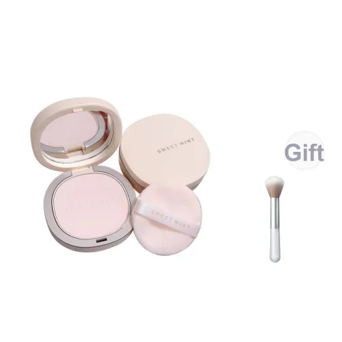 SWEET MINT Soft Focus Пудра Oil Control Длинный Срок Сглаживание Фиксация Бесплатно Кисть для макияжа